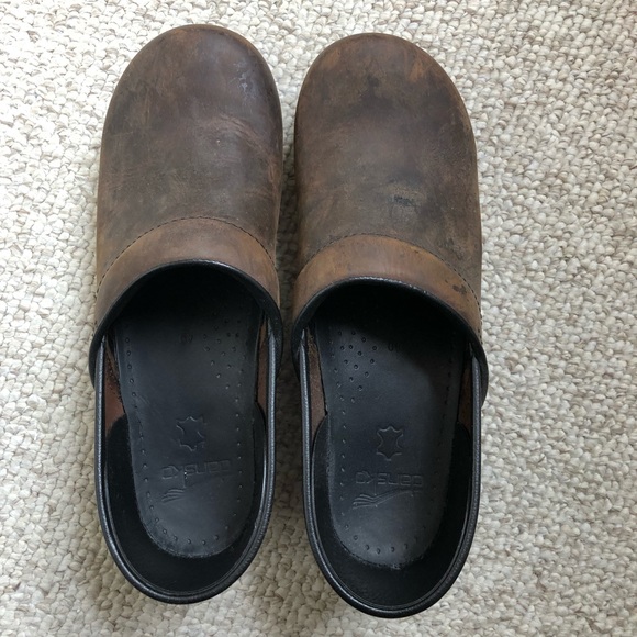 Brown Dansko Clogs - Picture 1 of 3